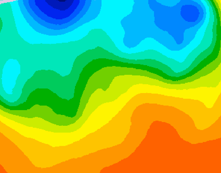 GDPS 500 millibar geopotential height 216 hour forecast chart for Canada based on 2026/09/15 0000Z data