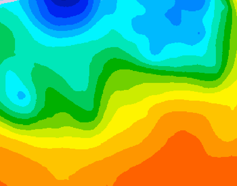 GDPS 500 millibar geopotential height 228 hour forecast chart for Canada based on 2026/09/15 0000Z data