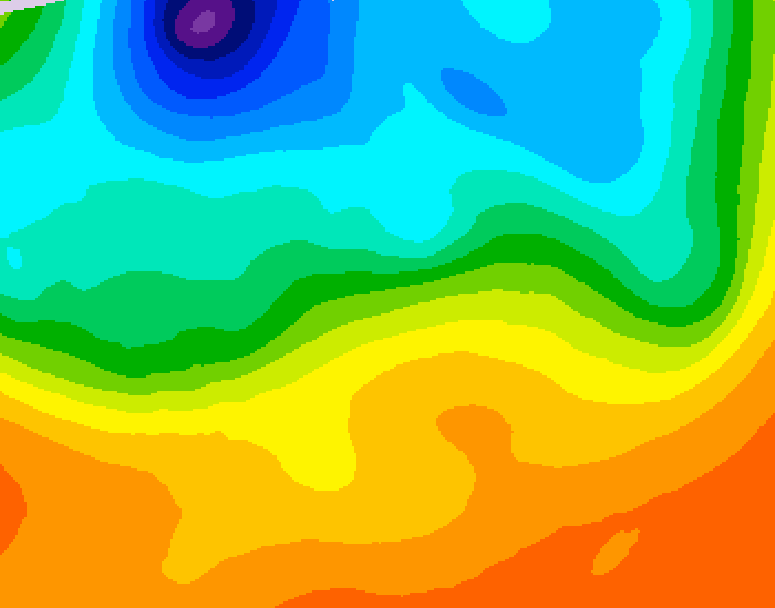 GDPS 500 millibar geopotential height 168 hour forecast chart for Canada based on 2026/09/15 1200Z data