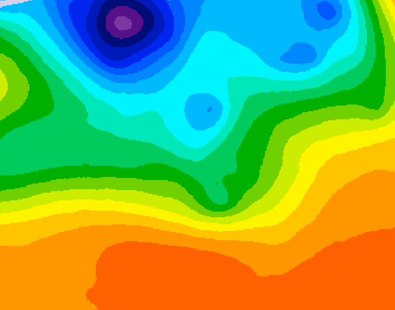 GDPS 500 millibar geopotential height 216 hour forecast chart for Canada based on 2026/09/15 1200Z data
