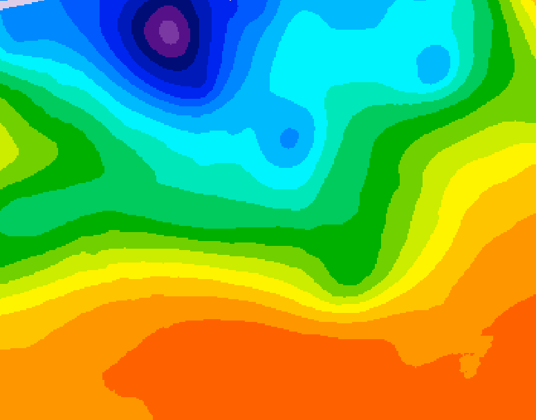 GDPS 500 millibar geopotential height 228 hour forecast chart for Canada based on 2026/09/15 1200Z data