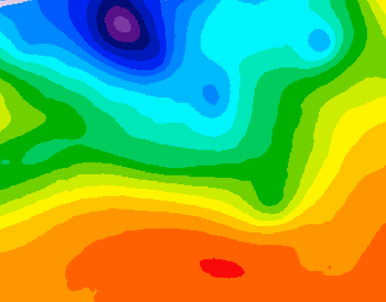 GDPS 500 millibar geopotential height 234 hour forecast chart for Canada based on 2026/09/15 1200Z data