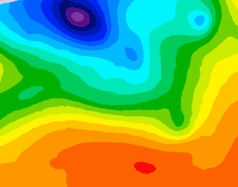 GDPS 500 millibar geopotential height 240 hour forecast chart for Canada based on 2026/09/15 1200Z data