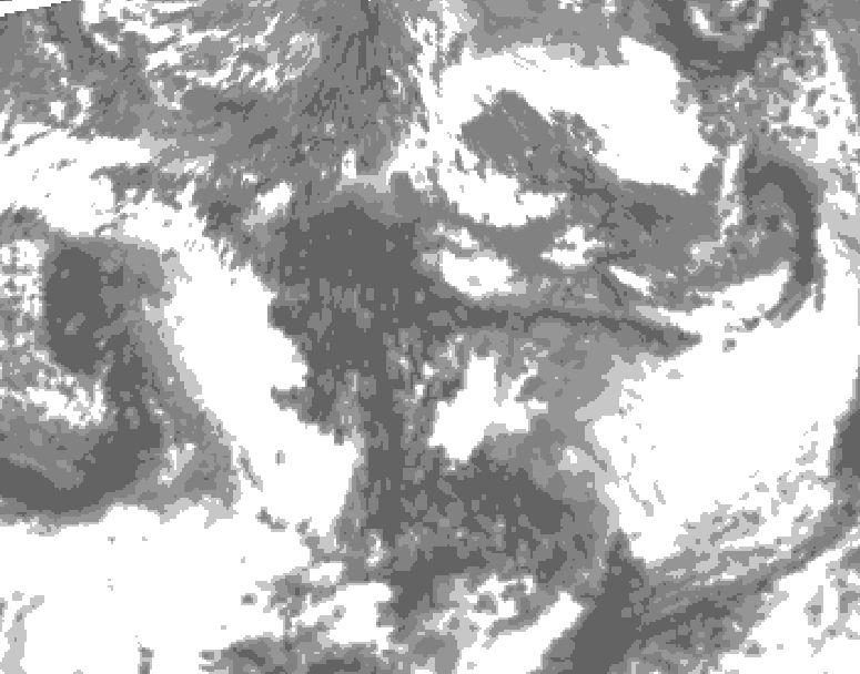GDPS total cloud 228 hour forecast chart for Canada based on 2026/09/15 0000Z data