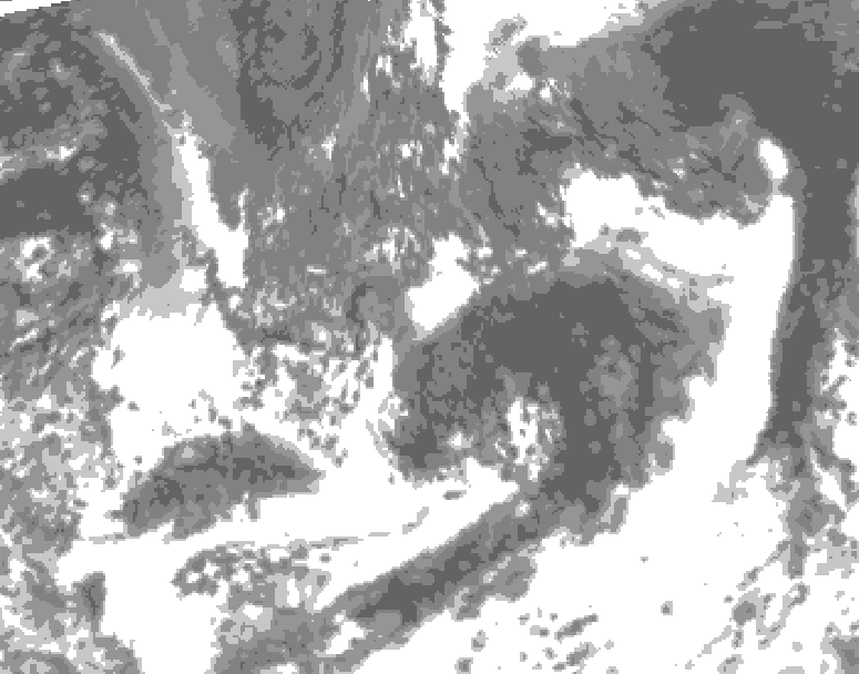 GDPS total cloud 012 hour forecast chart for Canada based on 2026/09/15 1200Z data