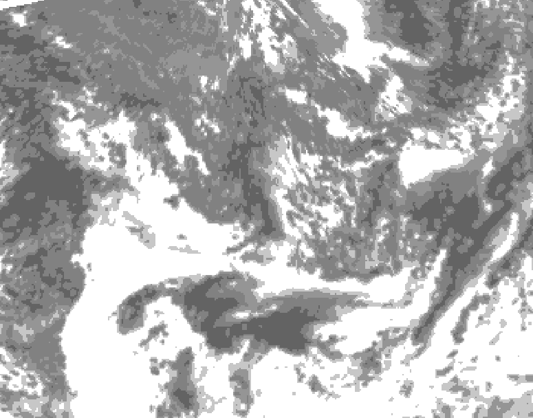 GDPS total cloud 078 hour forecast chart for Canada based on 2026/09/15 1200Z data