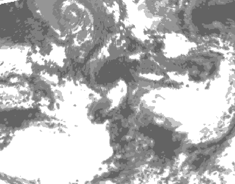 GDPS total cloud 198 hour forecast chart for Canada based on 2026/09/15 1200Z data