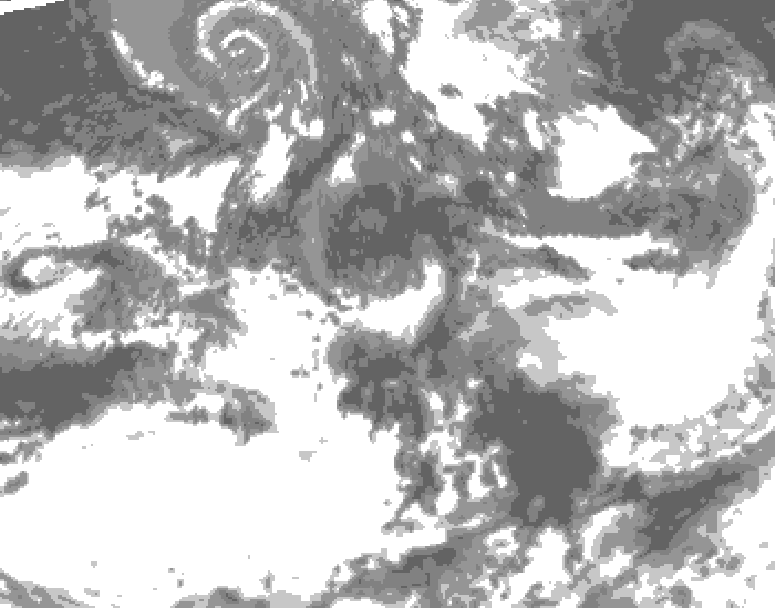 GDPS total cloud 204 hour forecast chart for Canada based on 2026/09/15 1200Z data