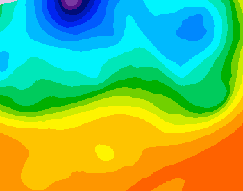 GDPS 500 millibar geopotential height 144 hour forecast chart for Canada based on 2026/09/16 0000Z data