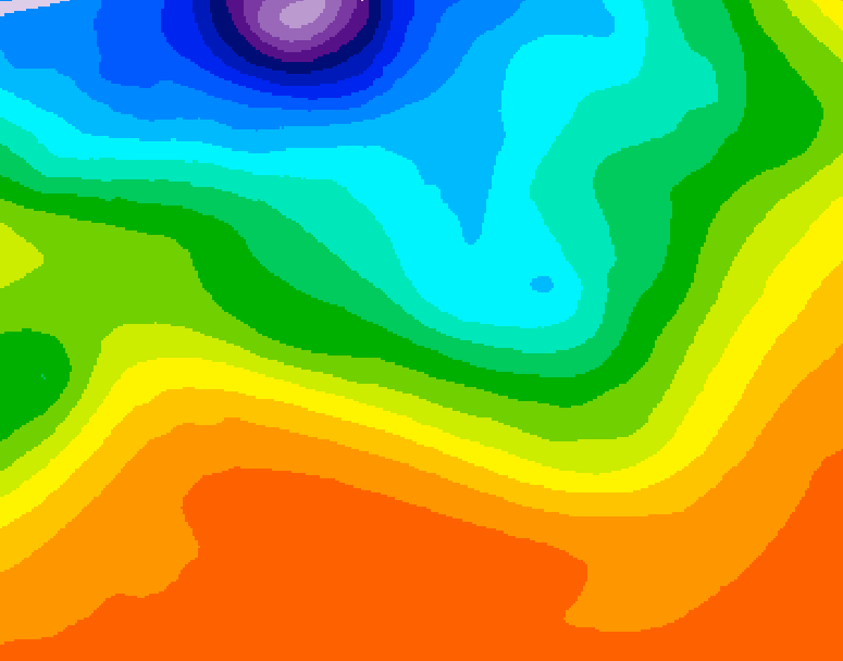 GDPS 500 millibar geopotential height 228 hour forecast chart for Canada based on 2026/09/16 0000Z data