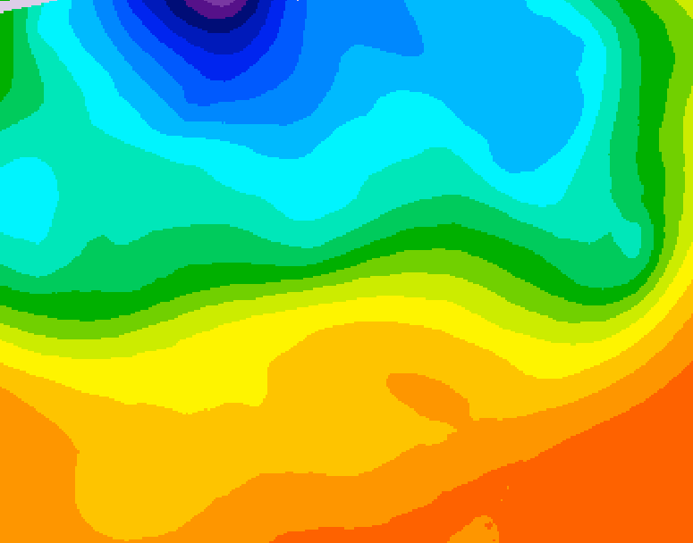 GDPS 500 millibar geopotential height 144 hour forecast chart for Canada based on 2026/09/16 1200Z data
