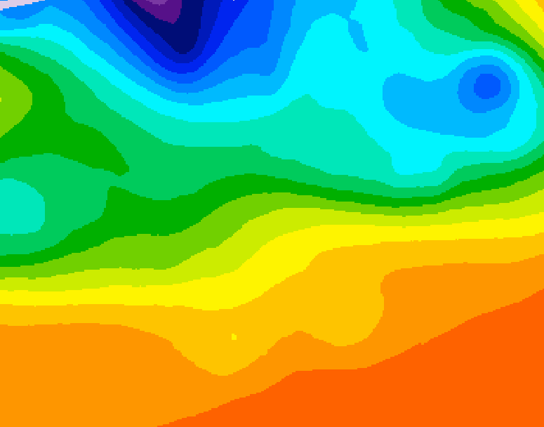 GDPS 500 millibar geopotential height 174 hour forecast chart for Canada based on 2026/09/16 1200Z data