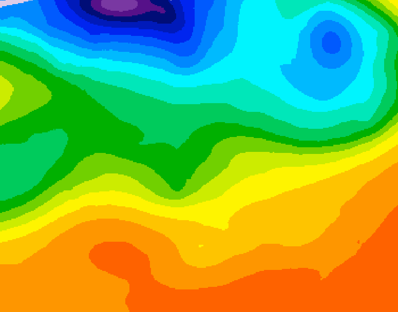 GDPS 500 millibar geopotential height 192 hour forecast chart for Canada based on 2026/09/16 1200Z data
