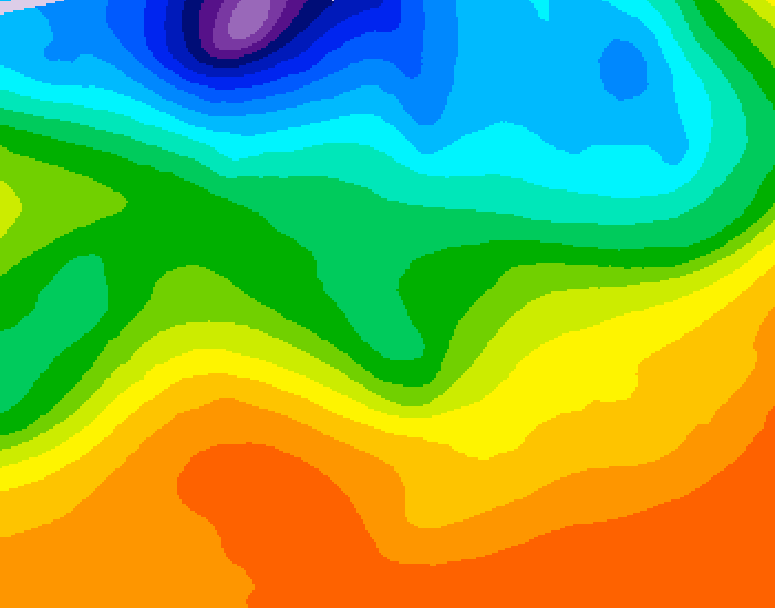 GDPS 500 millibar geopotential height 204 hour forecast chart for Canada based on 2026/09/16 1200Z data