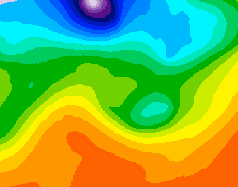 GDPS 500 millibar geopotential height 228 hour forecast chart for Canada based on 2026/09/16 1200Z data