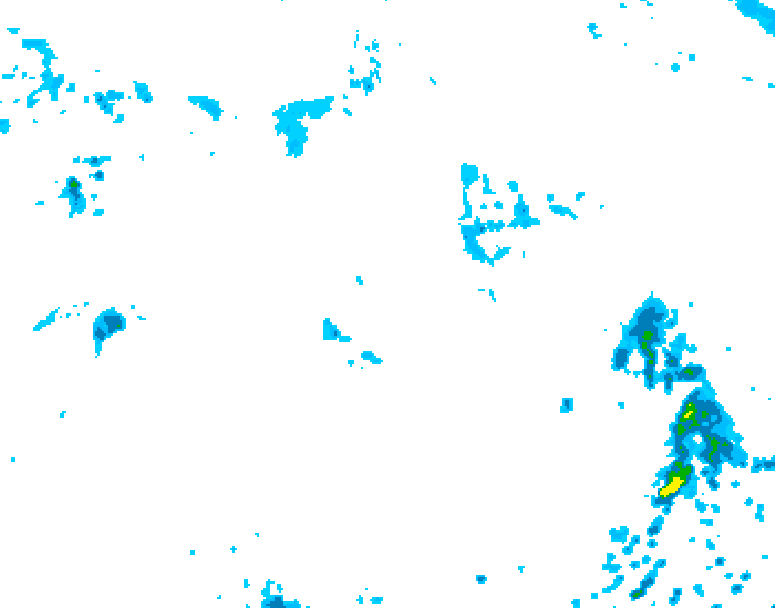 GDPS precipitation 234 hour forecast chart for Canada based on 2026/09/16 0000Z data