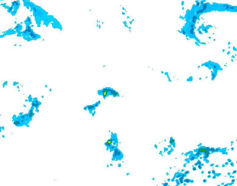 GDPS precipitation 180 hour forecast chart for Canada based on 2026/09/16 1200Z data