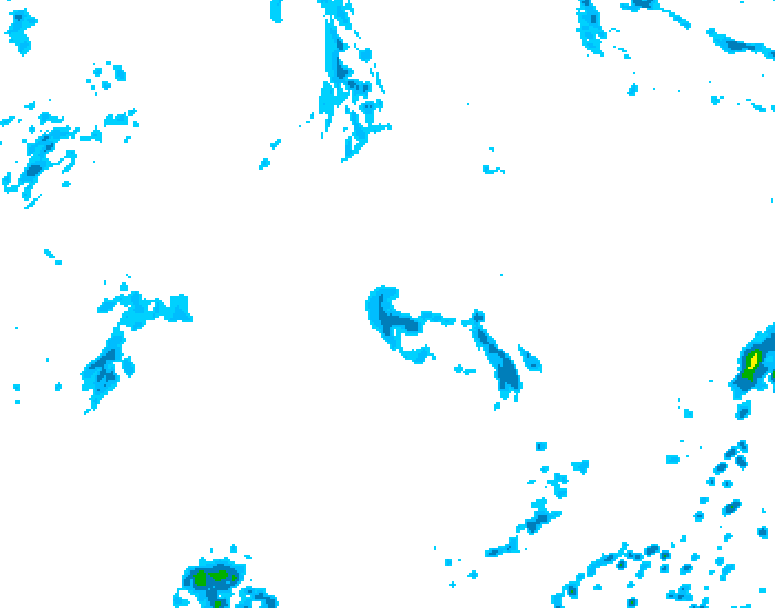 GDPS precipitation 216 hour forecast chart for Canada based on 2026/09/16 1200Z data