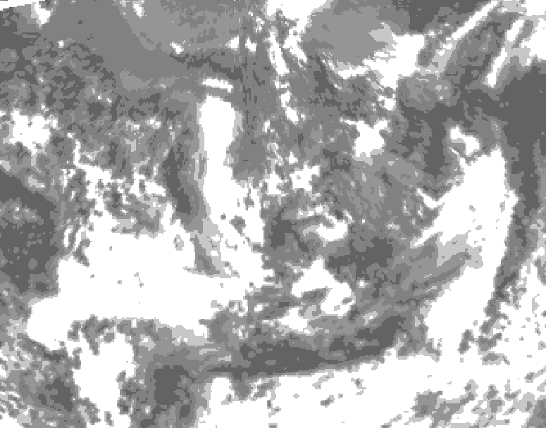 GDPS total cloud 024 hour forecast chart for Canada based on 2026/09/16 1200Z data