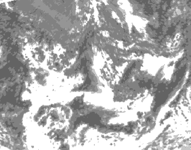 GDPS total cloud 048 hour forecast chart for Canada based on 2026/09/16 1200Z data
