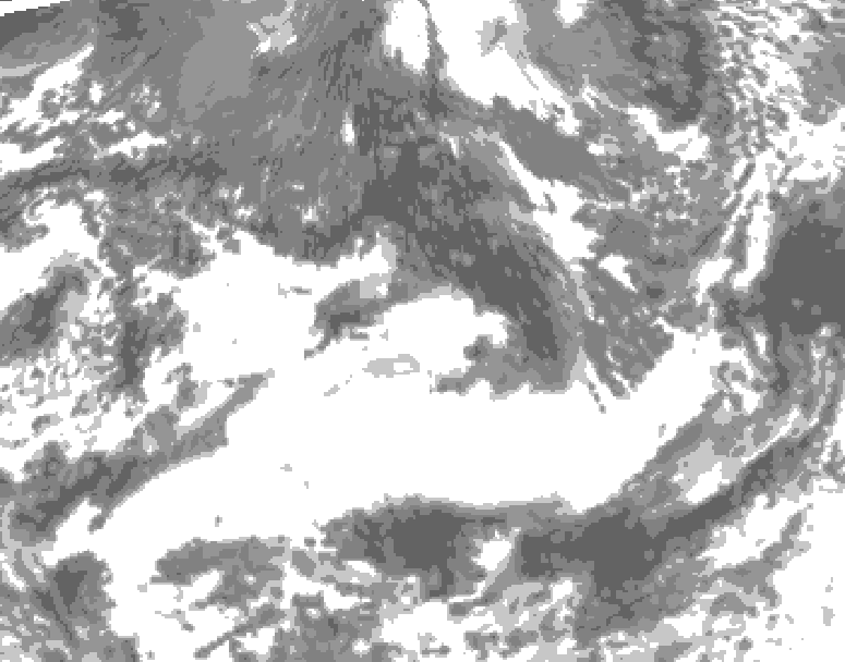 GDPS total cloud 138 hour forecast chart for Canada based on 2026/09/16 1200Z data