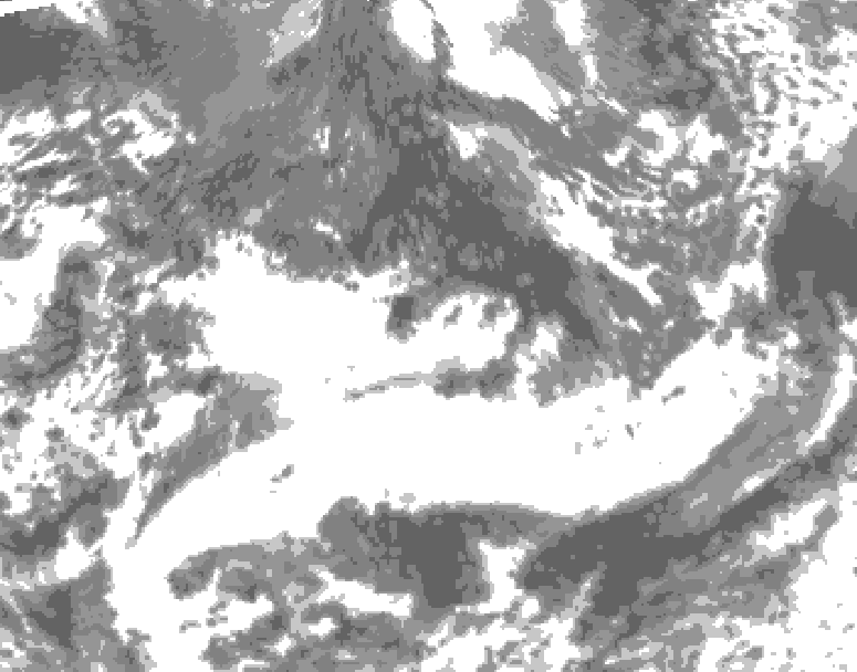 GDPS total cloud 144 hour forecast chart for Canada based on 2026/09/16 1200Z data