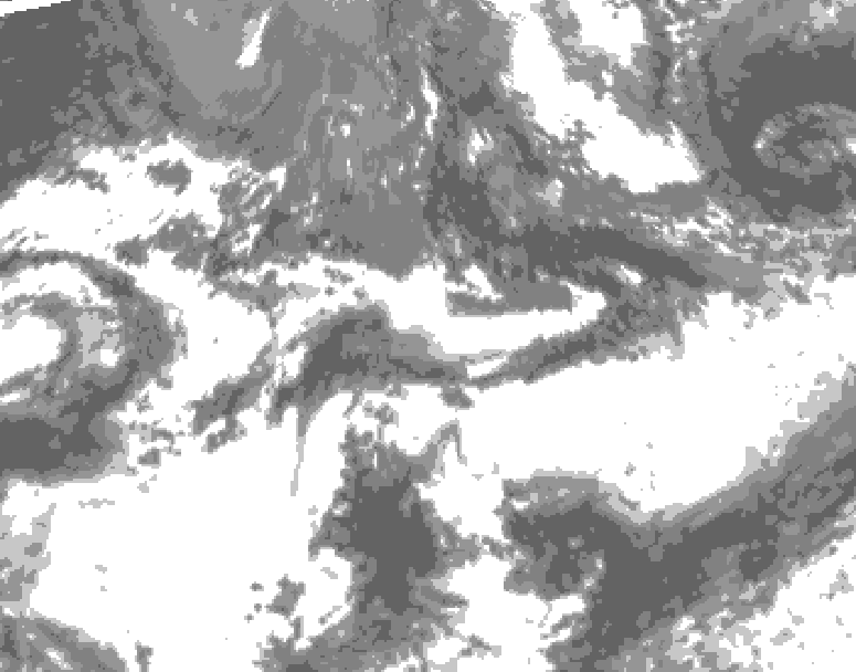 GDPS total cloud 168 hour forecast chart for Canada based on 2026/09/16 1200Z data
