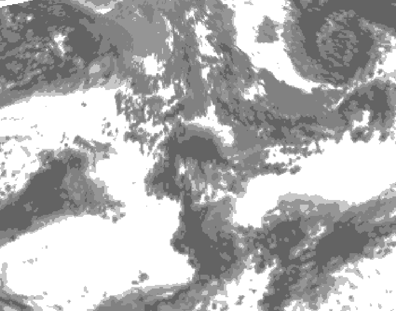 GDPS total cloud 186 hour forecast chart for Canada based on 2026/09/16 1200Z data