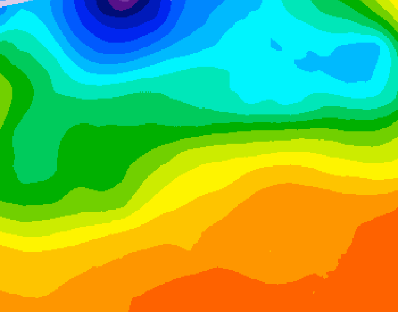 GDPS 500 millibar geopotential height 168 hour forecast chart for Canada based on 2026/09/17 0000Z data