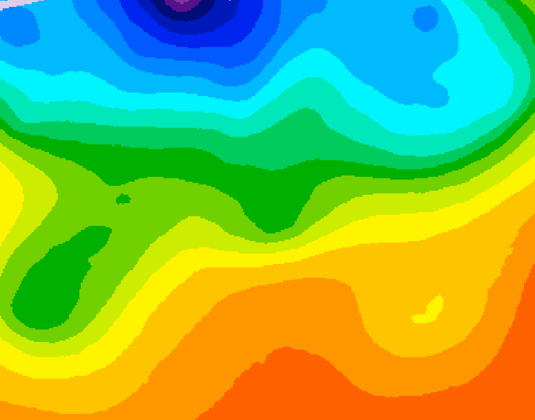 GDPS 500 millibar geopotential height 204 hour forecast chart for Canada based on 2026/09/17 0000Z data
