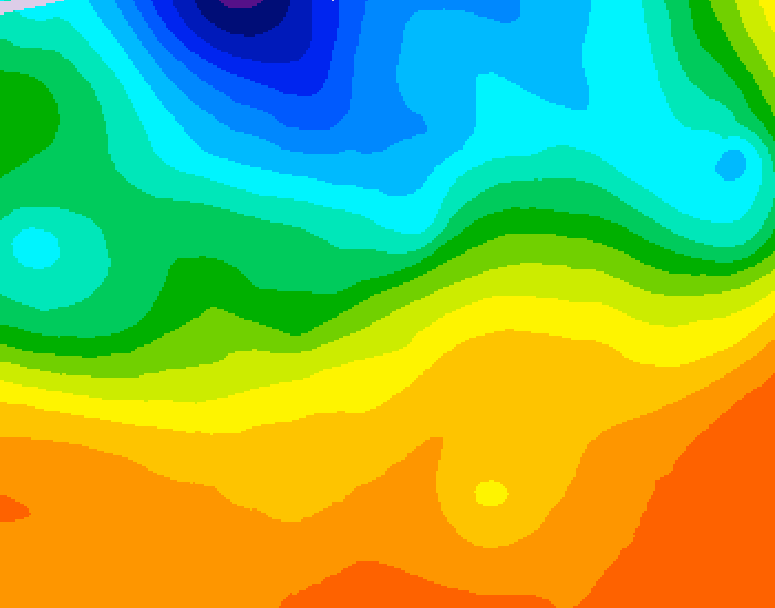 GDPS 500 millibar geopotential height 144 hour forecast chart for Canada based on 2026/09/17 1200Z data
