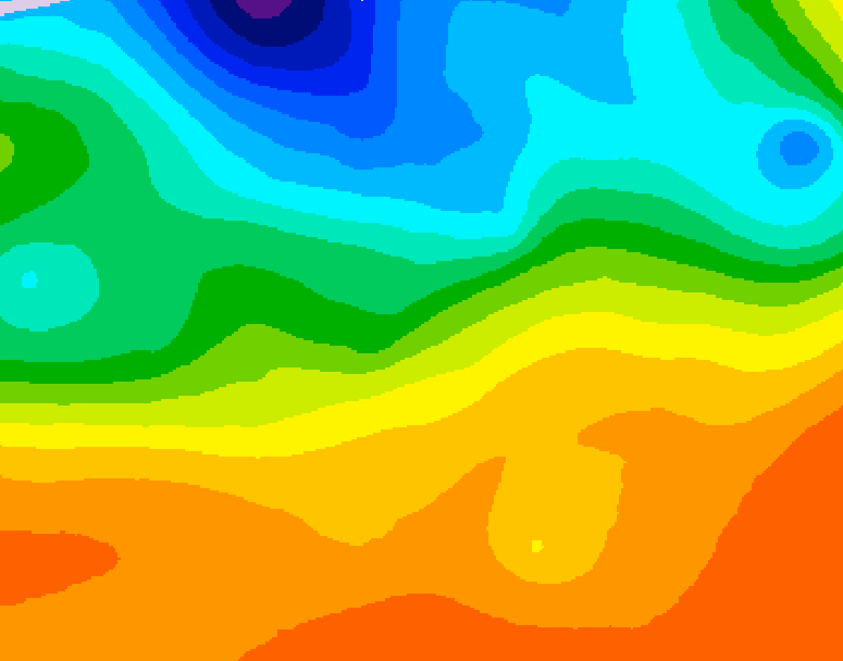 GDPS 500 millibar geopotential height 150 hour forecast chart for Canada based on 2026/09/17 1200Z data