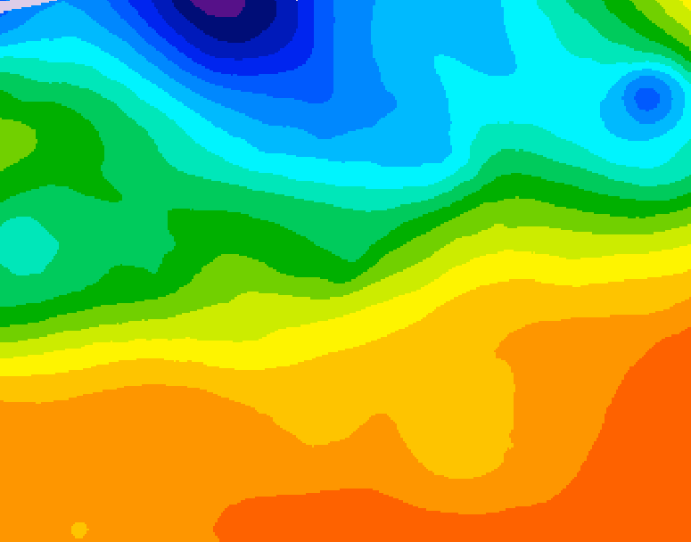 GDPS 500 millibar geopotential height 156 hour forecast chart for Canada based on 2026/09/17 1200Z data
