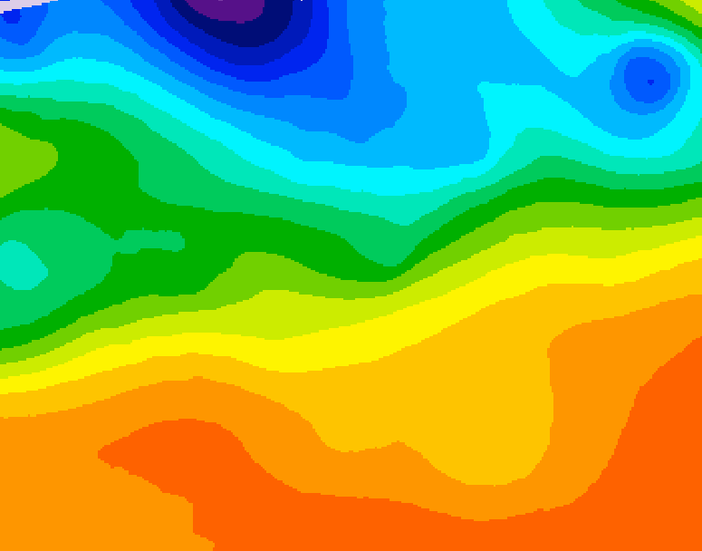 GDPS 500 millibar geopotential height 162 hour forecast chart for Canada based on 2026/09/17 1200Z data