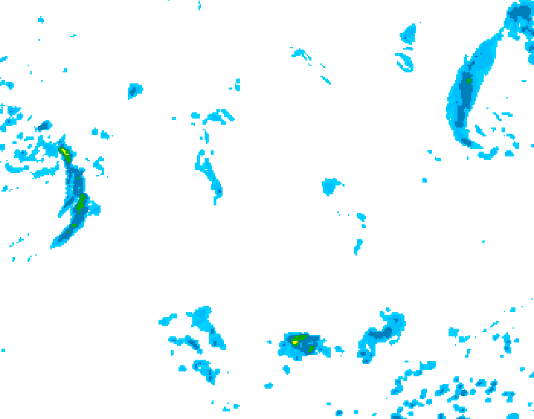 GDPS precipitation 072 hour forecast chart for Canada based on 2026/09/17 1200Z data