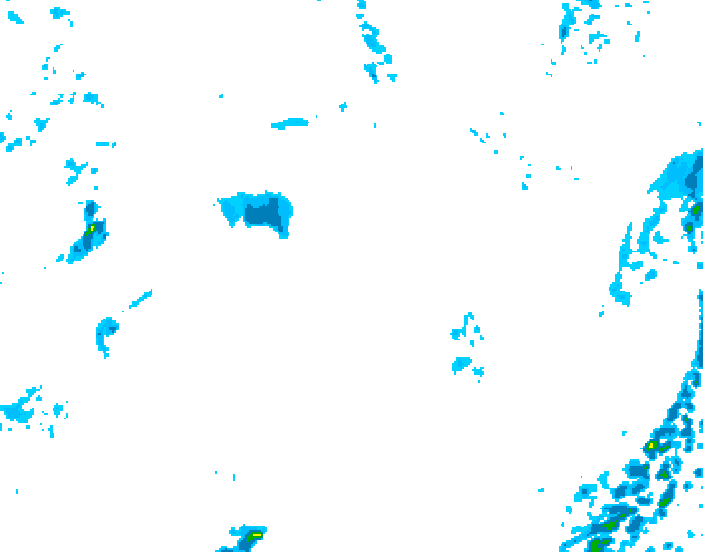 GDPS precipitation 210 hour forecast chart for Canada based on 2026/09/17 1200Z data