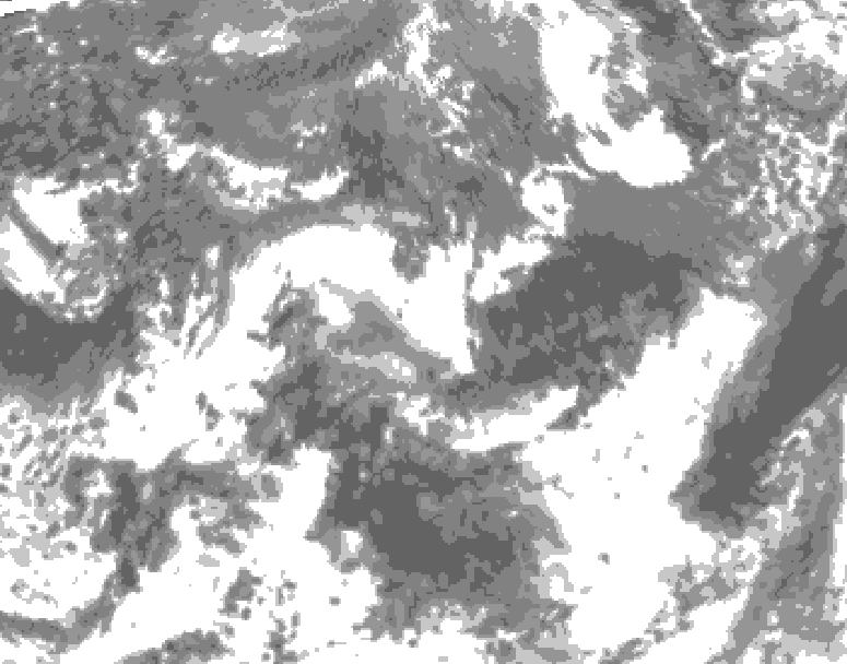 GDPS total cloud 228 hour forecast chart for Canada based on 2026/09/17 0000Z data