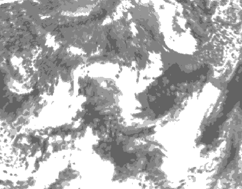 GDPS total cloud 234 hour forecast chart for Canada based on 2026/09/17 0000Z data