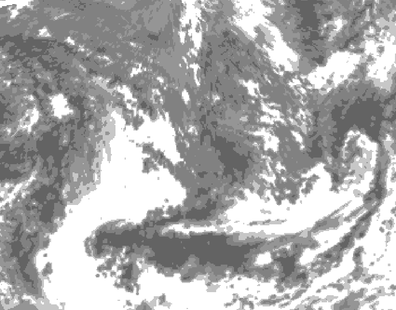 GDPS total cloud 048 hour forecast chart for Canada based on 2026/09/17 1200Z data