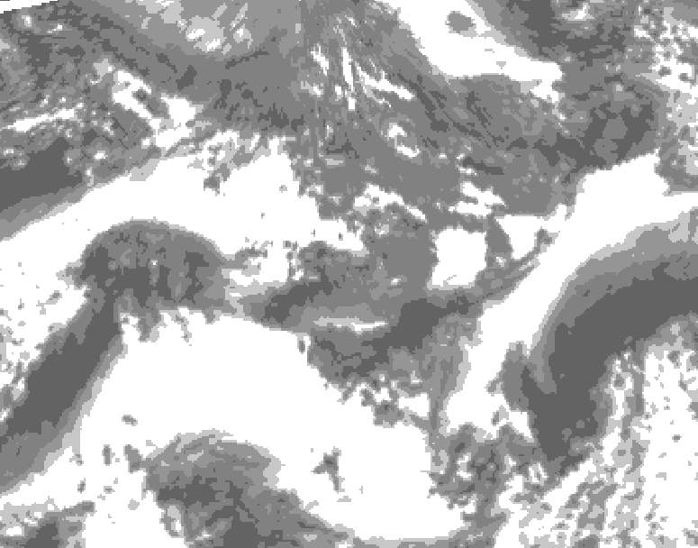GDPS total cloud 186 hour forecast chart for Canada based on 2026/09/17 1200Z data