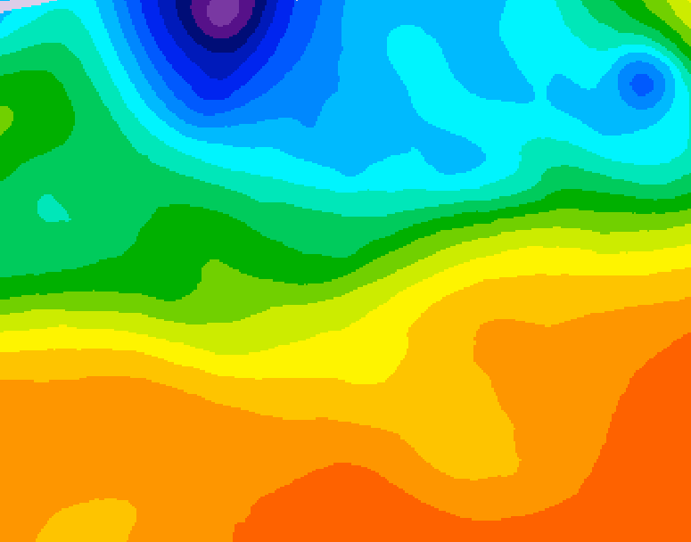 GDPS 500 millibar geopotential height 144 hour forecast chart for Canada based on 2026/09/18 0000Z data