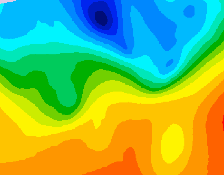 GDPS 500 millibar geopotential height 204 hour forecast chart for Canada based on 2026/09/18 1200Z data