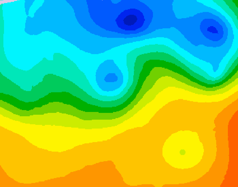 GDPS 500 millibar geopotential height 240 hour forecast chart for Canada based on 2026/09/18 1200Z data