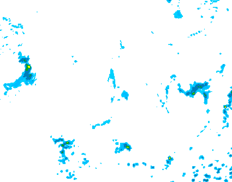 GDPS precipitation 024 hour forecast chart for Canada based on 2026/09/18 0000Z data
