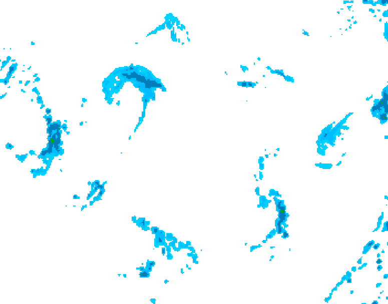 GDPS precipitation 216 hour forecast chart for Canada based on 2026/09/18 0000Z data