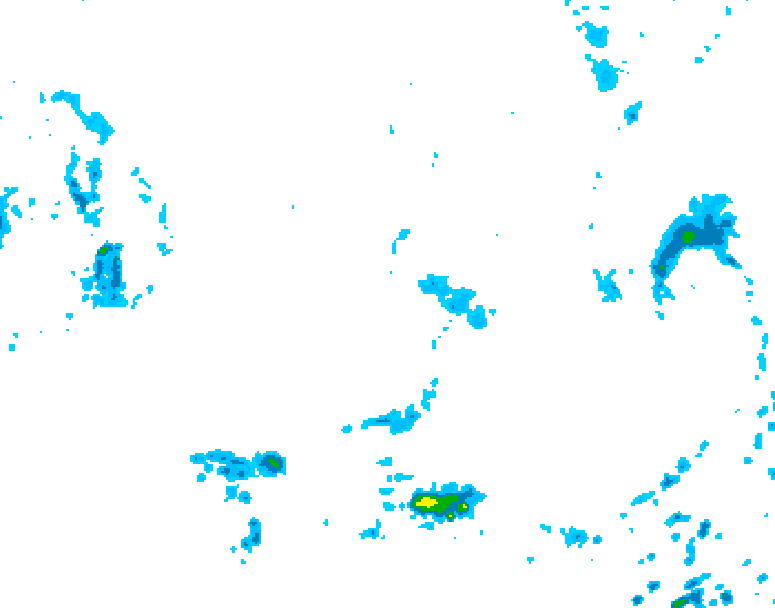 GDPS precipitation 024 hour forecast chart for Canada based on 2026/09/18 1200Z data