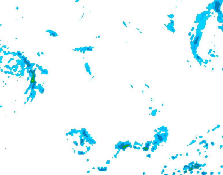 GDPS precipitation 048 hour forecast chart for Canada based on 2026/09/18 1200Z data