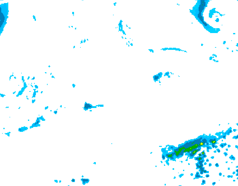 GDPS precipitation 138 hour forecast chart for Canada based on 2026/09/18 1200Z data