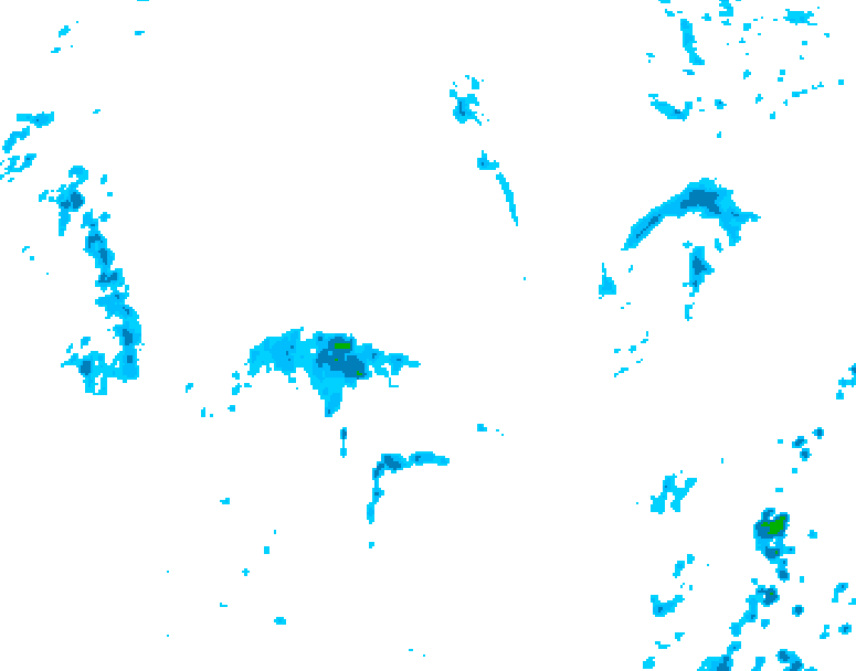 GDPS precipitation 204 hour forecast chart for Canada based on 2026/09/18 1200Z data