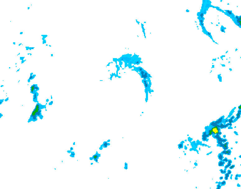 GDPS precipitation 240 hour forecast chart for Canada based on 2026/09/18 1200Z data